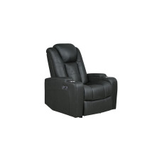 Luna Microfiber Power Recliner Black Luna Microfiber Power Recliner Black